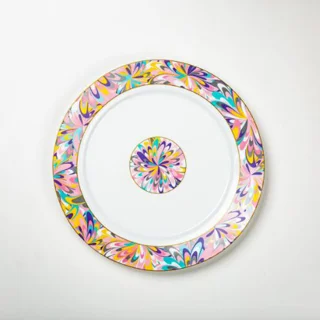 سرویس غذاخوری اوپال 26 پارچه 6 نفره گلدن اوپال مدل 002 102661074